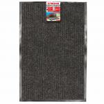 Коврик входной ворсовый влаго-грязезащитный LAIMA 60*90см ребристый, толщ 7мм, черн, 602869