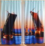 Комплект фотоштор Дворцовый мост