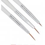 Набор кисточек (3шт) белые