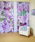 Комплект фотоштор Сирень