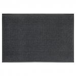 Коврик придверный ИЗНОСОСТОЙКИЙ влаговпитывающий, 80х120см, ТАФТИНГ, СЕРЫЙ, LAIMA EXPERT, 606885