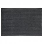 Коврик придверный ИЗНОСОСТОЙКИЙ влаговпитывающий, 90х150см, ТАФТИНГ, СЕРЫЙ, LAIMA EXPERT, 606889