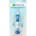 "Gamma" SK-300 Набор для ковровой техники в блистере 3 иглы (1.3, 1.6, 2.2 мм)