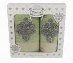 Набор полотенец махровых Гюрсан Турция, 22/457, ДНС Дамаск, 2 предмета 50*90+70*140