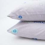 Наволочка бязь детская 494/1 Коржик основа в упаковке 2 шт 70/70 см