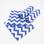 Набор детских пеленок поплин 4 шт 73/120 см 1692 цвет василек