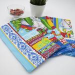 Набор вафельных полотенец 4 шт 35/60 см 589/1п