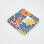 Набор вафельных полотенец 3 шт 35/75 см 431/1 Кухня цвет синий