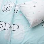 Наволочка Поплин детская 3047-1 Бублик компаньон в упаковке 2 шт 70/70 см