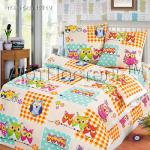 Комплект постельного белья  'Бусинка' 1,5 сп. п-к бязь наб. 'Соня'