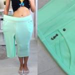 Бриджи стрейч мята AN123-102