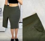 Бриджи стрейч хаки AN123-102