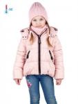 4з4021 Куртка для девочки   (СВ принт)
