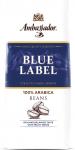 Кофе Ambassador Blue Label в зернах 200 г м/у