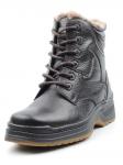 8296B BROWN Ботинки зимние мужские (натуральная и искусственная кожа, иск. мех)