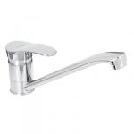 RAIN Смеситель для кухни Мира, низкий излив, картридж 40мм, латунь, хром