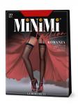 ROMANZA 20 чулки Minimi под пояс с сердечками