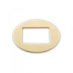 Заготовка для декорирования "Mr. Carving"   BC-008   "овалы"   дерево   6 х  4.5 х  0.3 см  10 шт  СК/Распродажа