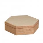 Заготовка для декорирования "Mr. Carving"   БУК-06   Шкатулка   бук   19.5 х  19.5 х  6 см