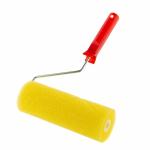 Валик "СТРУКТУРНЫЙ" поролоновый с ручкой, "гладкий", 230 мм, D - 80 мм, D ручки - 6 мм// MTX