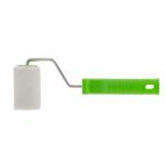 Валик "ВЕЛЮР" с ручкой,  75 мм, ворс 5 мм, D 36 мм, D ручки - 6 мм Россия// Сибртех