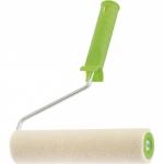 Валик "ВЕЛЮР" с ручкой, 100 мм, ворс 5 мм, D 36 мм, D ручки - 6 мм Россия// Сибртех