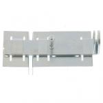 Задвижка дверная ЗД-04, цинк, (Металлист)// Россия