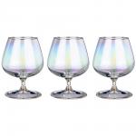 194-515 набор бокалов для бренди из 3 шт "лиловая дымка" 410 мл