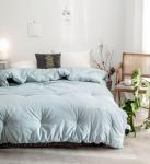 Одеяло Mency средней плотности (Серо-голубой)