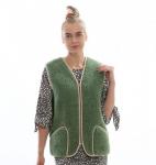 Жилет арт.1218-01/мол. КЛАССИКА Олива