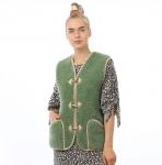 Жилет арт.1218-02/пуг. КЛАССИКА Олива