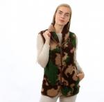 Жилет арт.1198-03/пуг. воротник ТАРА Камуфляж хаки