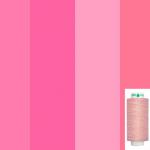 Нитки швейные розовые оттенки