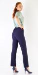 Брюки Классика резинка анжелика синие