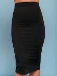 *Юбка-карандаш черная длины миди