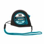 Рулетка "Ergonomisch", 3 м x 16 мм, магнитный обрезиненный зацеп// Gross