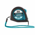 Рулетка "Ergonomisch", 5 м x 19 мм, магнитный обрезиненный зацеп// Gross