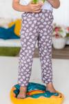 Брюки пижамные детские вискоза цветы