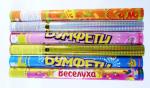 Пневмохлопушка Веселуха, 100 см. Конфетти бумажн разноцвет 82100