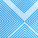 "Miranda" штора для ванной тканевая 180х200 см "Ибица, голубой", 100% п/э (Турция)