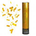 Пневмохлопушка Веселуха, 30 см. Голография конфетти золото 8230Z 8230HG-Z