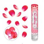 Пневмохлопушка Веселуха, 30 см. Лепестки роз алые 8230LR-N