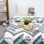 Постельное белье из бязи 830-1 Тайга 2-х сп