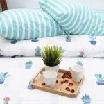 Постельное белье из поплина 754-1 Кактусы (светится в темноте)