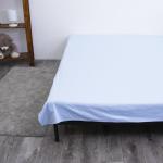 Постельное белье Голубой сатин