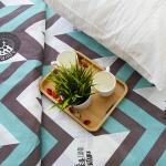 Постельное белье из бязи 830-1 Тайга 2-х сп с евро простыней