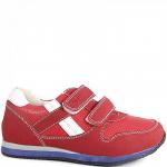 053825 крас Туфли закрытые для девочек (27-31)/6