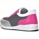 053922 сер/фукс Туфли закрытые для девочек (27-31)/6