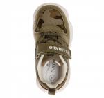 201K-NQ-1620 хаки Кроссовки для мальчиков (24-30)/14