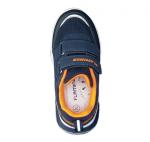 211K-F13-2174 син/оранж Кроссовки для мальчиков (27-32)/12